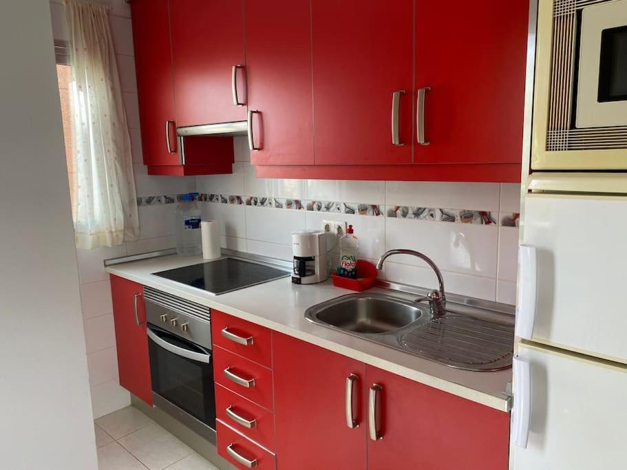 Seaside Apartment With Balcony Las Galletas Esterno foto